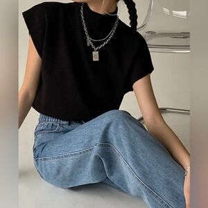 COMMENSE Leisurely Solid Pullover Sweater Vest